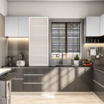 Turnkey Home Interior Project by D-arc Interiors at Uruvachal For Subair- Modullar Kitchen